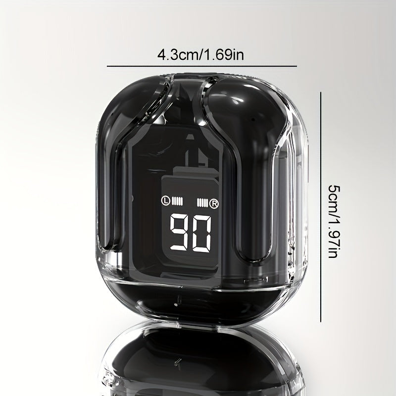 Latest Wireless Sports Earbuds Featuring an Integrated Noise-Canceling Mic And High-Fidelity Sound, with an Ultra-Long Standby And Quick Charging Case.