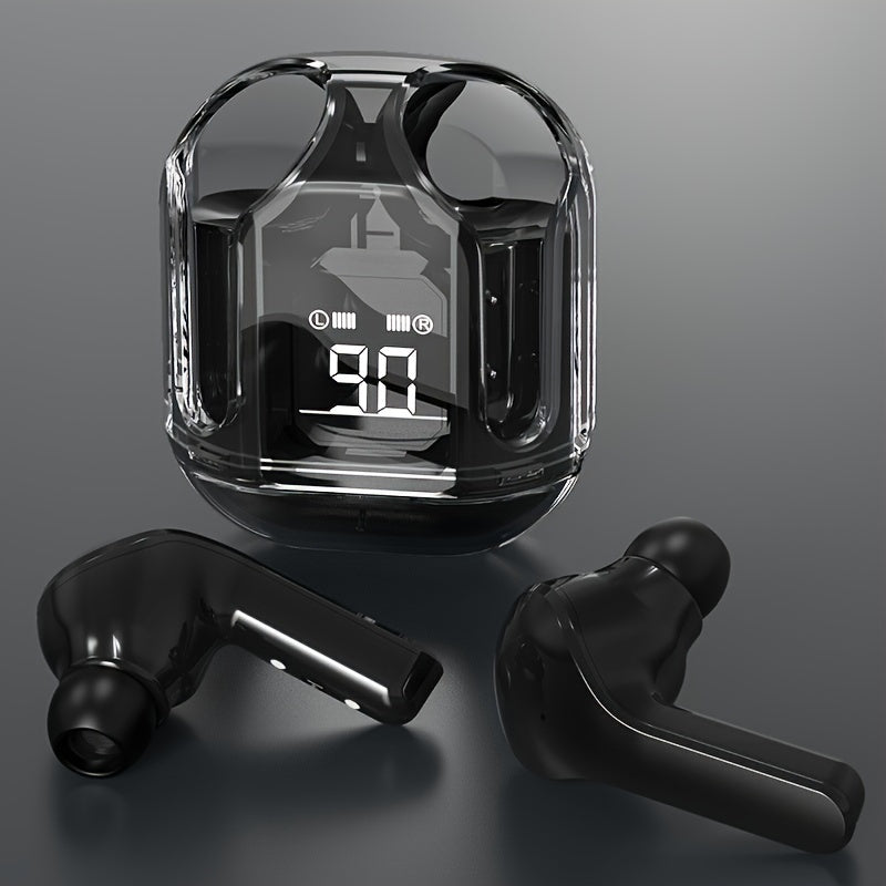 Latest Wireless Sports Earbuds Featuring an Integrated Noise-Canceling Mic And High-Fidelity Sound, with an Ultra-Long Standby And Quick Charging Case.