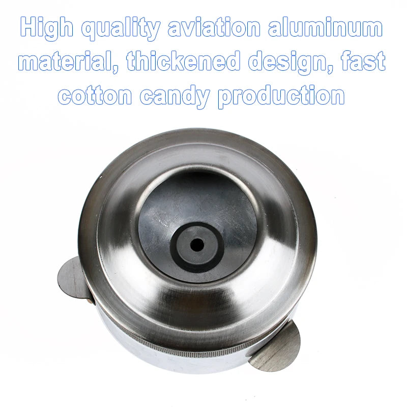Sugar Melting Head Extractor Floss Cotton Candy Machine Boiler Accessories Gas Cotton Candy Maker Outlet Device Rotate Parts