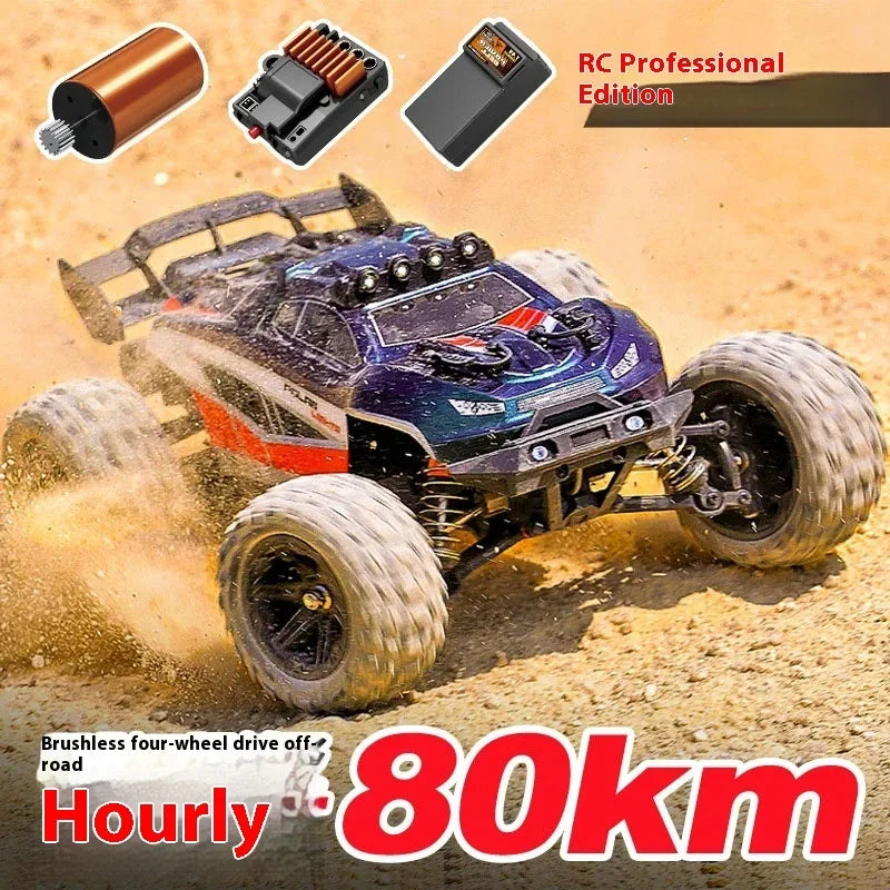 N421 Professional Rc Full Proportional Remote Control Brushless Four-Wheel Drive High-Speed Off-Road Climbing Vehicle Model