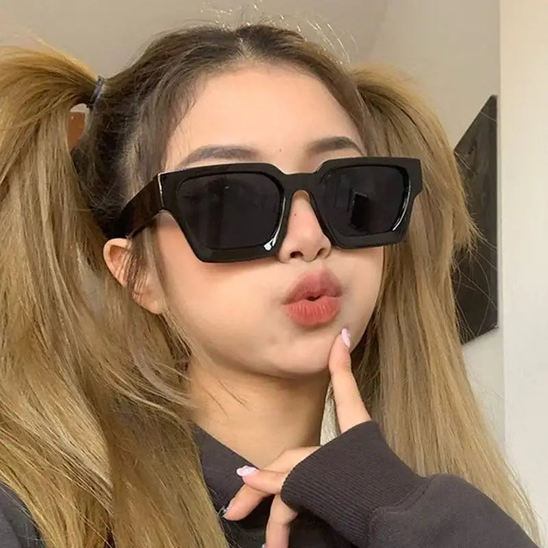 Retro Black Millionaire Shades Luxury Sunglasses 2025 For Men Designer Famous Brand Square Sun Glasses Man Women Sunglass