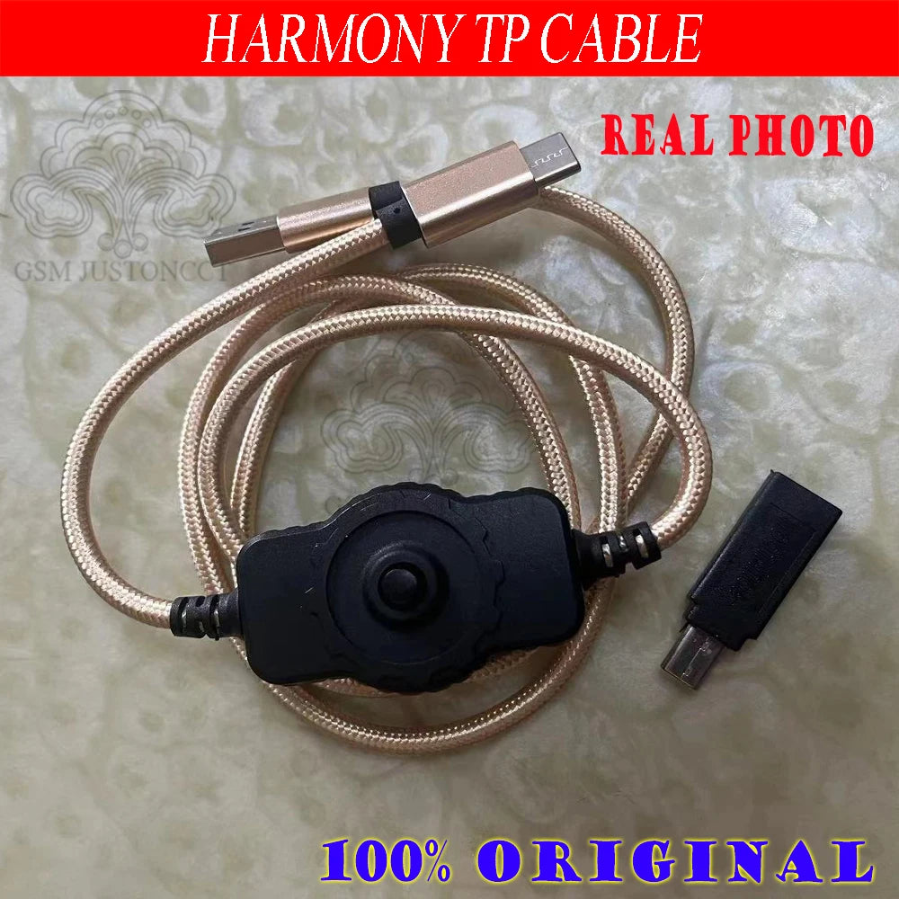 Harmony TP Cable / Harmony Test Point cables + HW USB COM 1.0 Adapter for Huawei HarmonyOS for chimera pro tool dongle