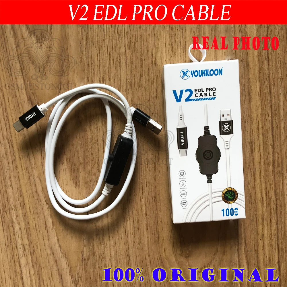 USB Cable for Hydra Dongle, HYDRA V2, EDL PRO, Type-C, New