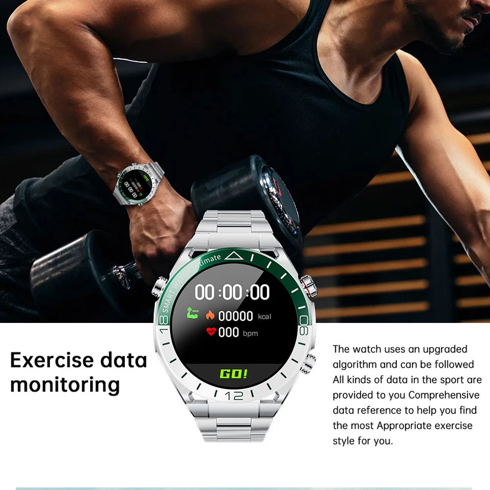 SK41 Smartwatch 2025 Women Men Lady Gifts 1.53” HD AMOLED GPS Bluetooth Phone Calls Sports Smart Watches For Man NFC Waterproof
