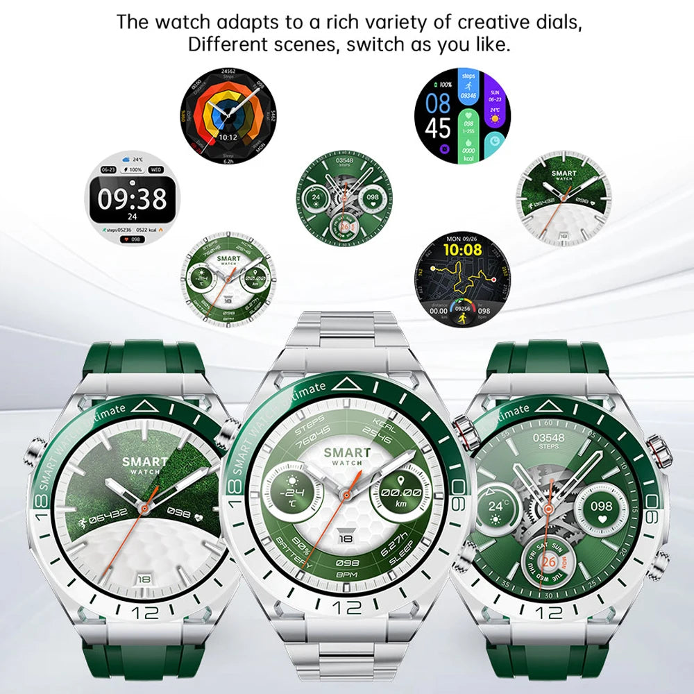 SK41 Smartwatch 2025 Women Men Lady Gifts 1.53” HD AMOLED GPS Bluetooth Phone Calls Sports Smart Watches For Man NFC Waterproof
