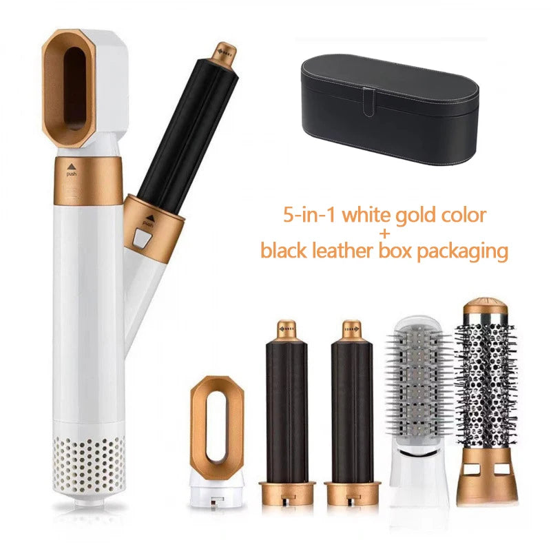 Multifunctional 5 In 1 Hair Straightener Curler Styling Set For Dyson Airwrap Hair Dryer Hair Plate Hot Comb Styling Appliance