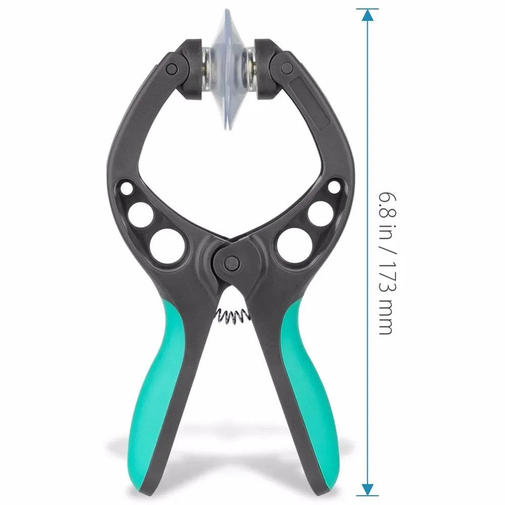 Repair Mobile Phone Tool Double Separation Clamp Plier Repair Tool Suction Cup LCD Screen Sucker Opening Tool For IPhone IPad