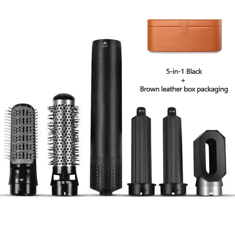 Multifunctional 5 In 1 Hair Straightener Curler Styling Set For Dyson Airwrap Hair Dryer Hair Plate Hot Comb Styling Appliance