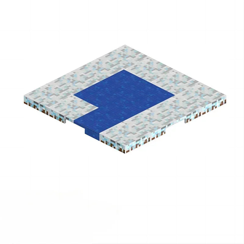 Magnetic Base Plate Variety Baseplates Match Mine World Magnetic Building Blocks Toys for Boys and Girls DIY Children Gift Toy