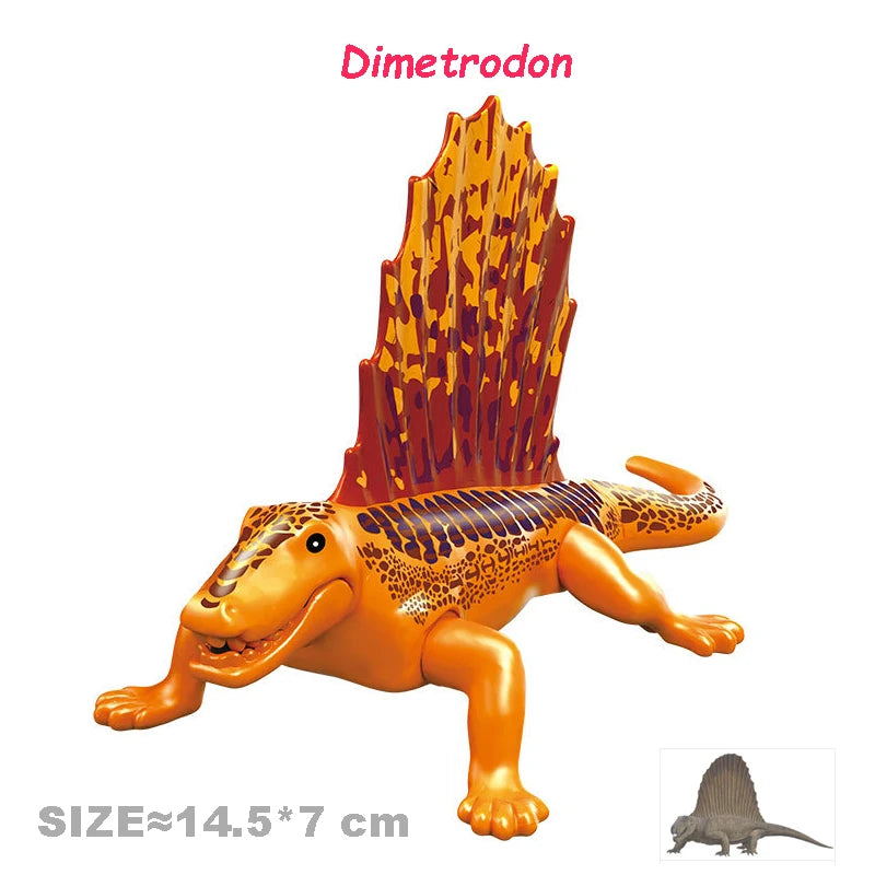 Jurassic World Dinosaurs Velociraptor Triceratops Indominus T-Rex Model Assemble Educational Building Blocks Toys For Kids Gifts