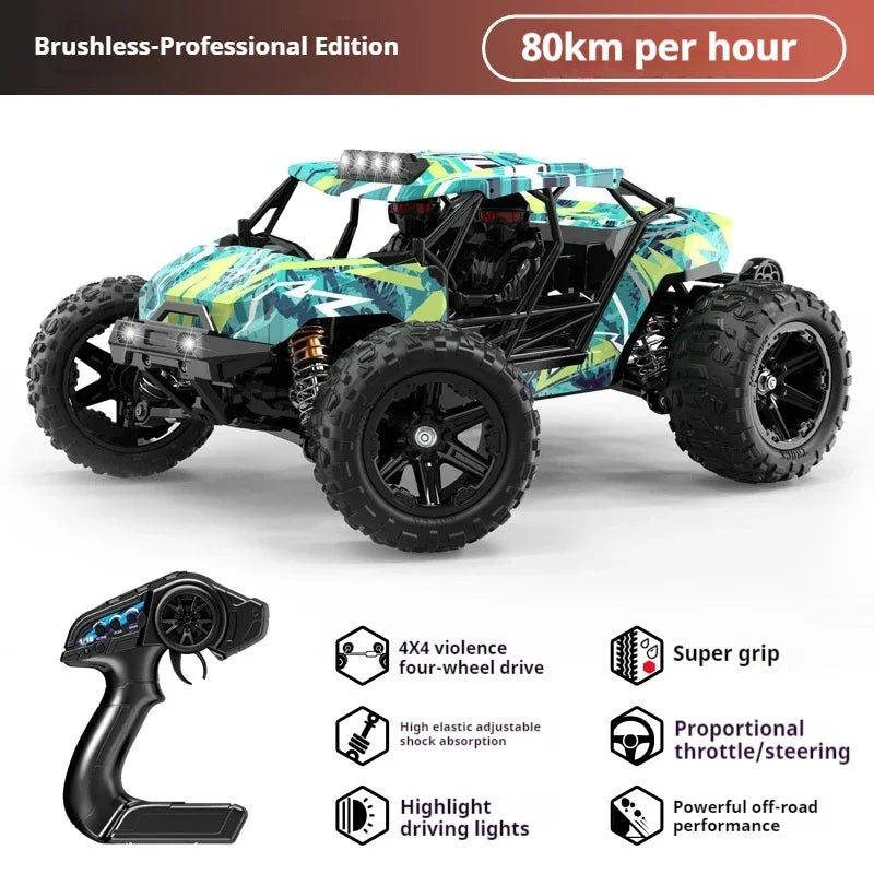 N421 Professional Rc Full Proportional Remote Control Brushless Four-Wheel Drive High-Speed Off-Road Climbing Vehicle Model