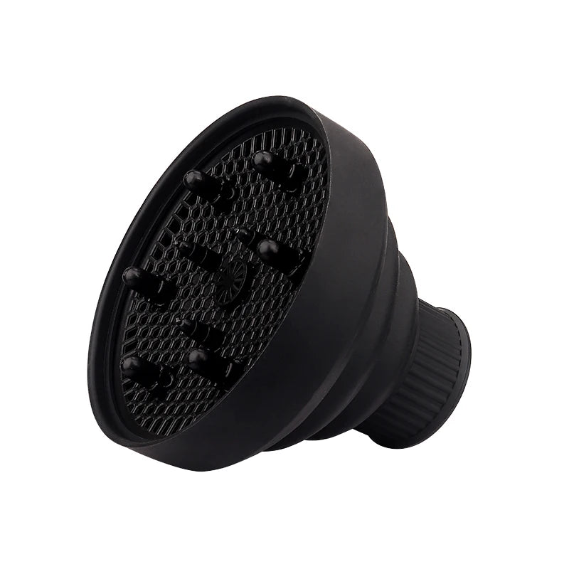 1piece Salon Silicone Hair Dryer Diffuser Cover Adjustable Temperature Resistant Dispersion Drying Hair Dryer Cover