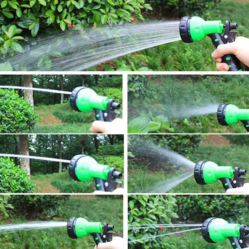 Expandable Magic Hose, High-Pressure Car Wash, 7Water Spraying Functions, Water Gun, Home Garden Watering Hose garden hose
