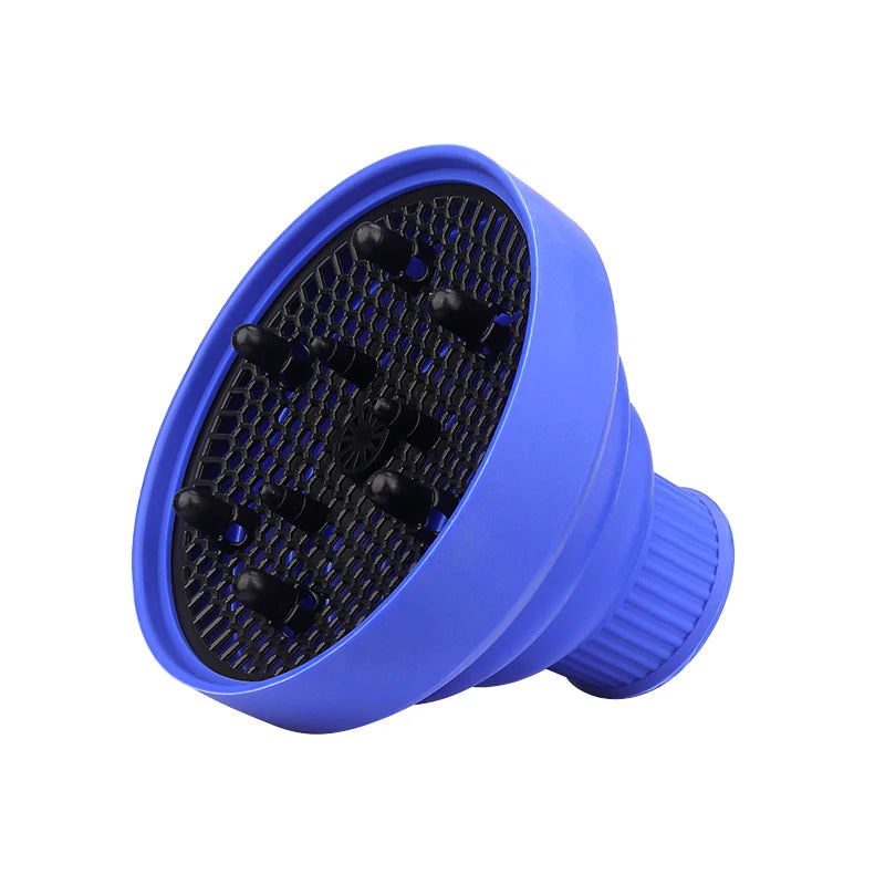 1piece Salon Silicone Hair Dryer Diffuser Cover Adjustable Temperature Resistant Dispersion Drying Hair Dryer Cover