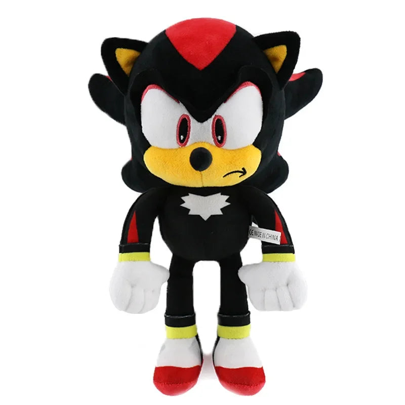 30cm Sonic peluches toy cartoon hedgehog Amy Rose knuckle tail soft stuffed doll child birthday Sonic lovely toys