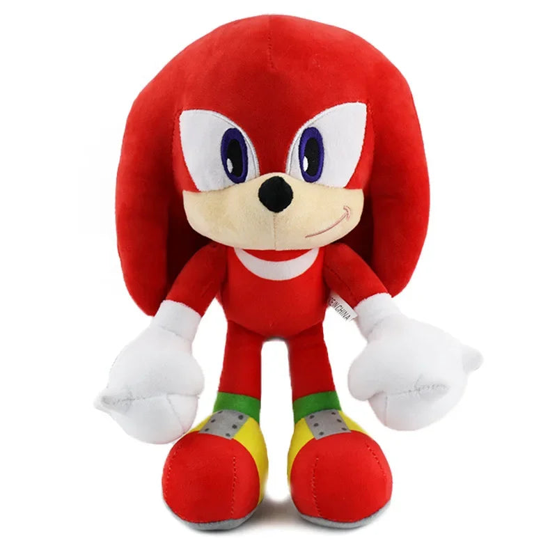 30cm Sonic peluches toy cartoon hedgehog Amy Rose knuckle tail soft stuffed doll child birthday Sonic lovely toys