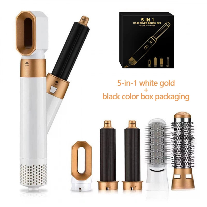 Multifunctional 5 In 1 Hair Straightener Curler Styling Set For Dyson Airwrap Hair Dryer Hair Plate Hot Comb Styling Appliance