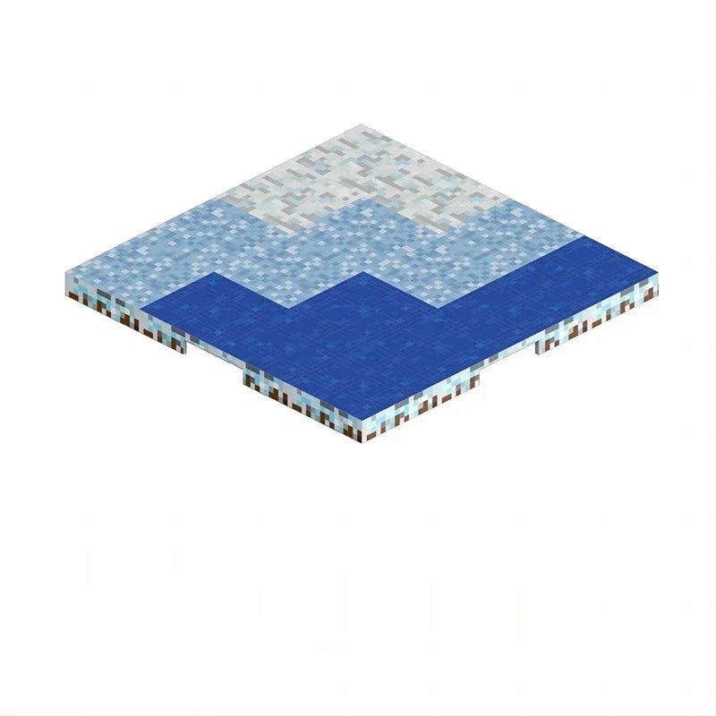 Magnetic Base Plate Variety Baseplates Match Mine World Magnetic Building Blocks Toys for Boys and Girls DIY Children Gift Toy