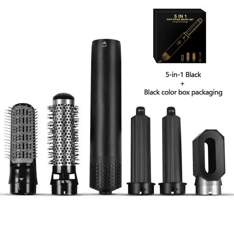 Multifunctional 5 In 1 Hair Straightener Curler Styling Set For Dyson Airwrap Hair Dryer Hair Plate Hot Comb Styling Appliance