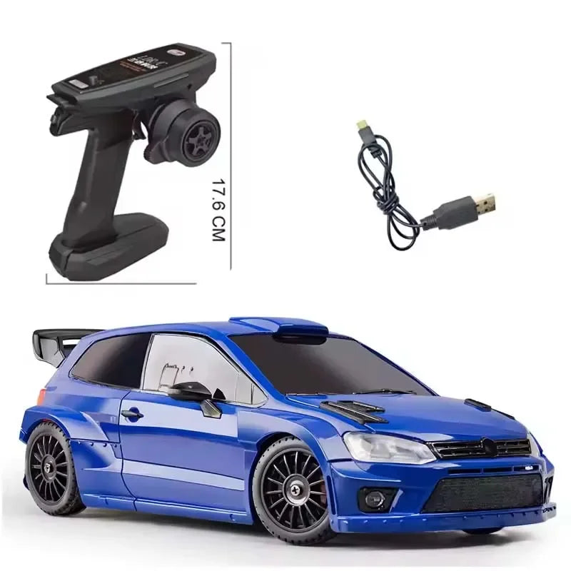 LD2801 Mini Drfit RC Car 1:28 Race Car 2.4G Remote Control Four Wheel Drive High Speed Motor Vehicle Model Cars Toys For Gifts