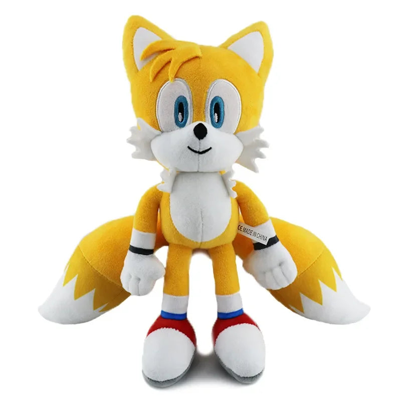 30cm Sonic peluches toy cartoon hedgehog Amy Rose knuckle tail soft stuffed doll child birthday Sonic lovely toys
