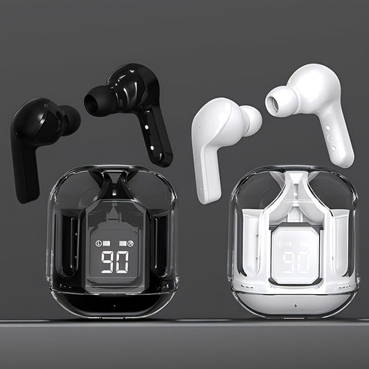 Latest Wireless Sports Earbuds Featuring an Integrated Noise-Canceling Mic And High-Fidelity Sound, with an Ultra-Long Standby And Quick Charging Case.