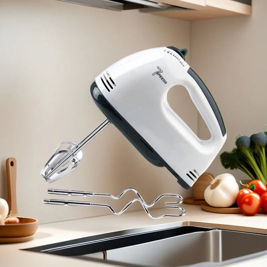 Electric Handheld Egg Beater Whisk Blender Home Kitchen Food Mixer 7 Speed Food Mixer Table Stand Cake Dough Stir Mixer