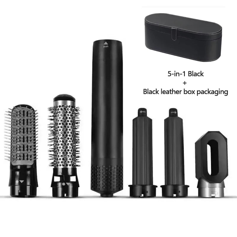 Multifunctional 5 In 1 Hair Straightener Curler Styling Set For Dyson Airwrap Hair Dryer Hair Plate Hot Comb Styling Appliance