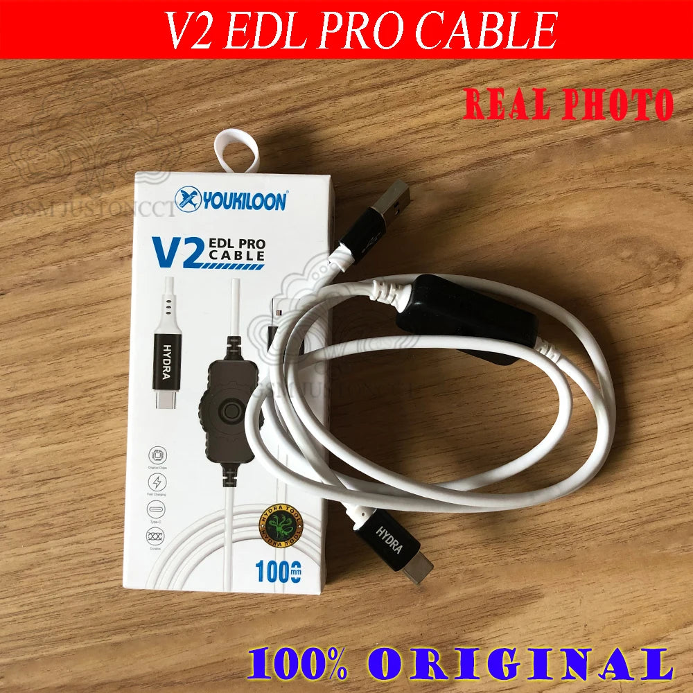 USB Cable for Hydra Dongle, HYDRA V2, EDL PRO, Type-C, New