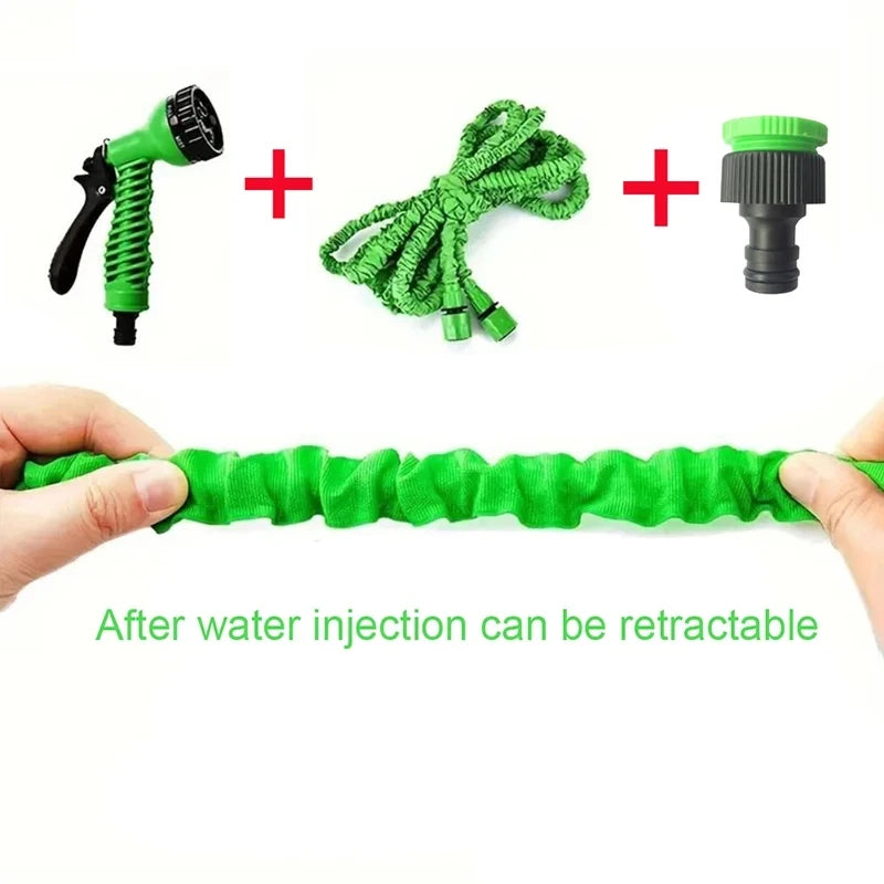 Expandable Magic Hose, High-Pressure Car Wash, 7Water Spraying Functions, Water Gun, Home Garden Watering Hose garden hose